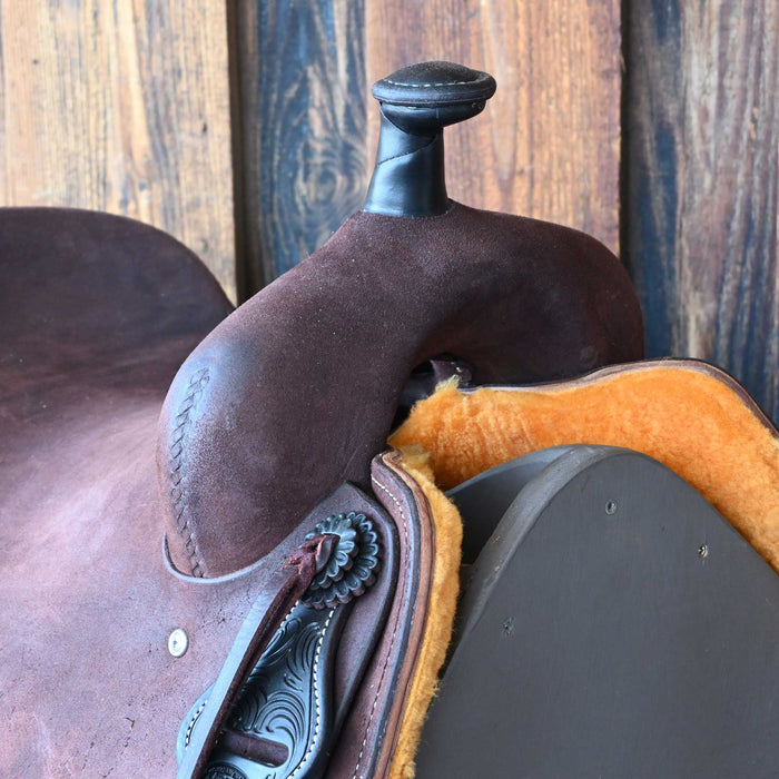 15" JEFF SMITH BUSTER WELCH RANCH CUTTING SADDLE