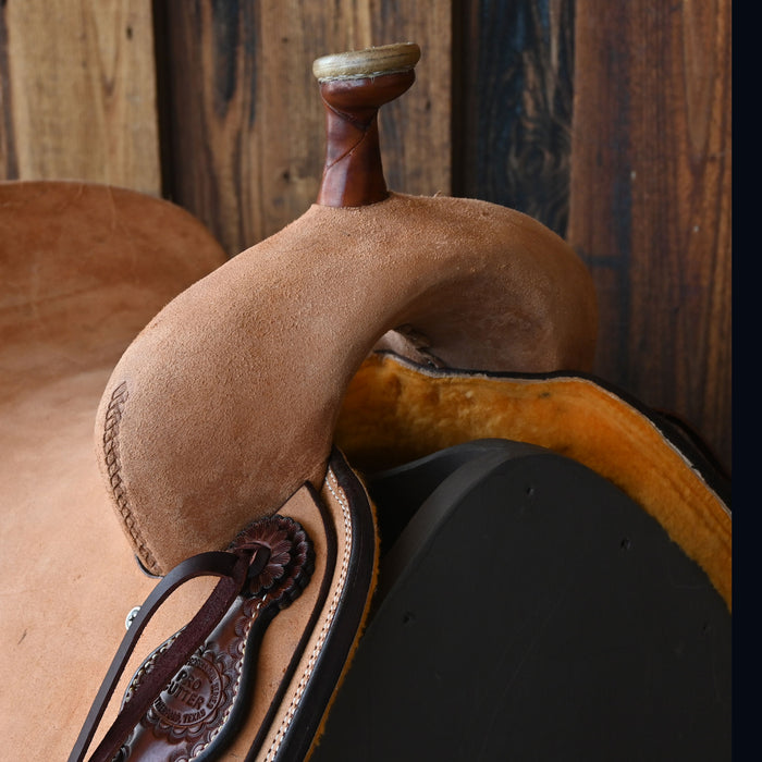 15" TESKEYS PRO CUTTER RANCH CUTTER SADDLE
