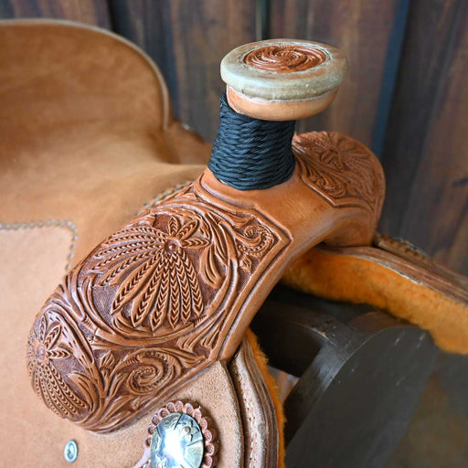 15" TESKEY'S TEAM ROPING SADDLE Saddles - New Teskey's Saddlery