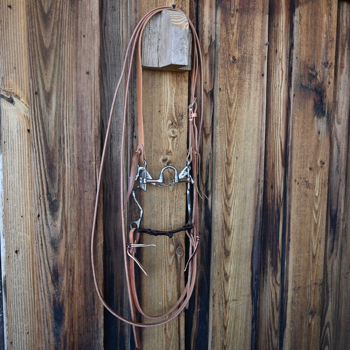 Josh Ownbey Correction Bridle Rig w/Split Ear Headstall