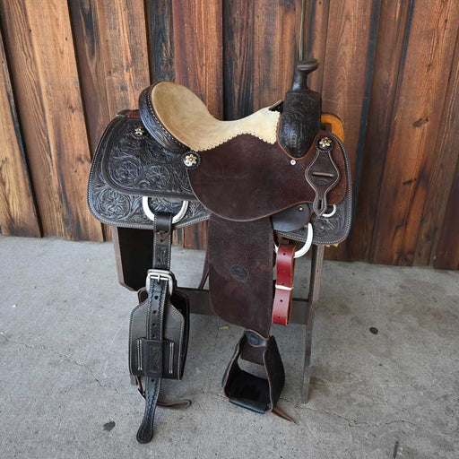 14" JEFF SMITH ROPING SADDLE Saddles - New Jeff Smith