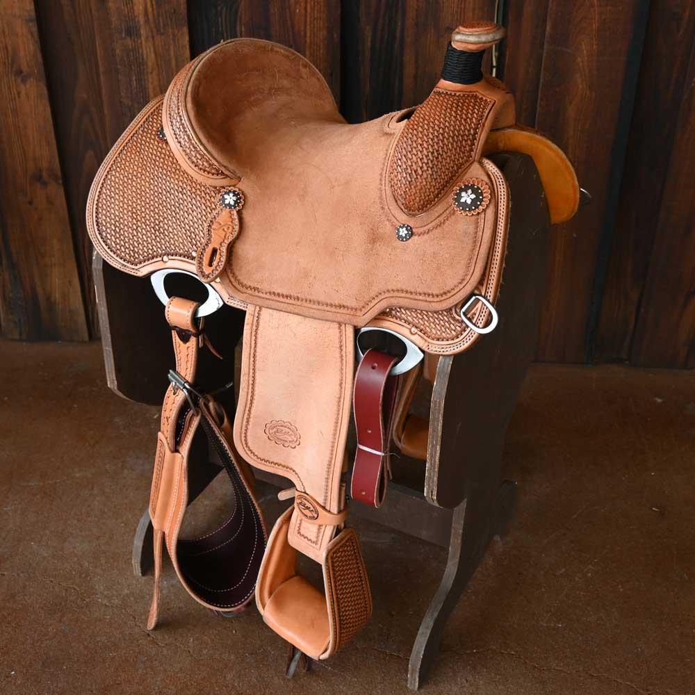 13.5" PATRICK SMITH ROPING SADDLE