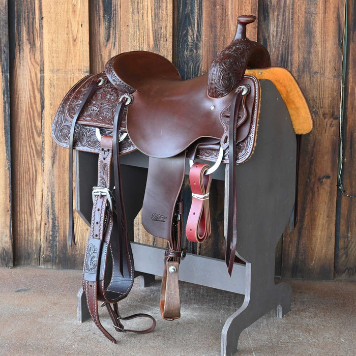 15.5" JEFF SMITH BUSTER WELCH RANCH CUTTING SADDLE