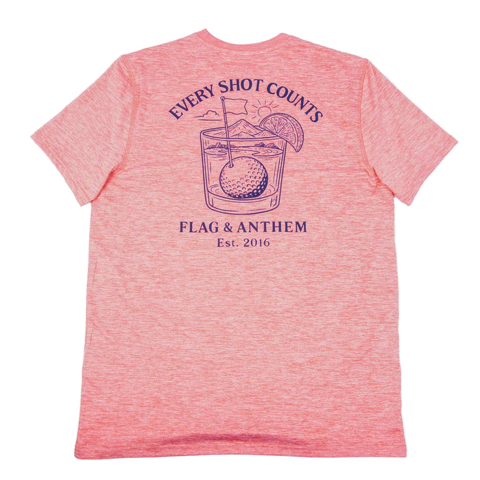 Flag & Anthem Men's Every Shot Counts Performace Tee MEN - Clothing - T-Shirts & Tanks Flag And Anthem