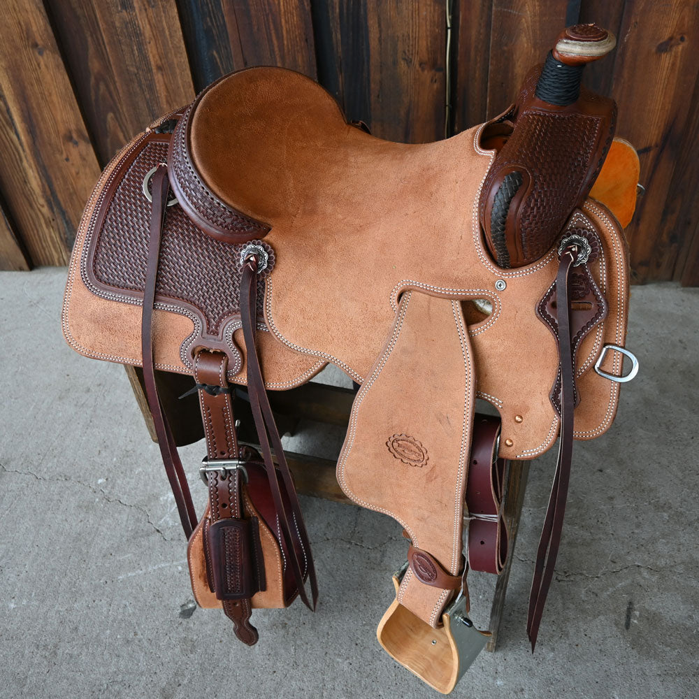 16" TESKEY'S RANCH SADDLE Saddles TESKEY'S SADDLERY LLC   