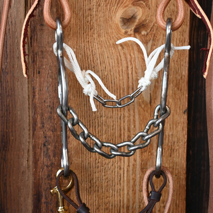 Ricky Trammell Chain Gag Bridle Rig w/Single Ear Headstall