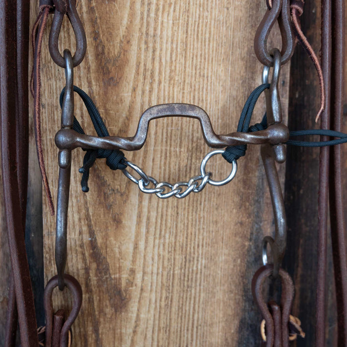 Twisted Square Port Bridle Rig w/All New Leather