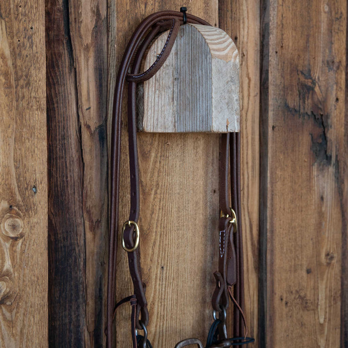 Twisted Square Port Bridle Rig w/All New Leather
