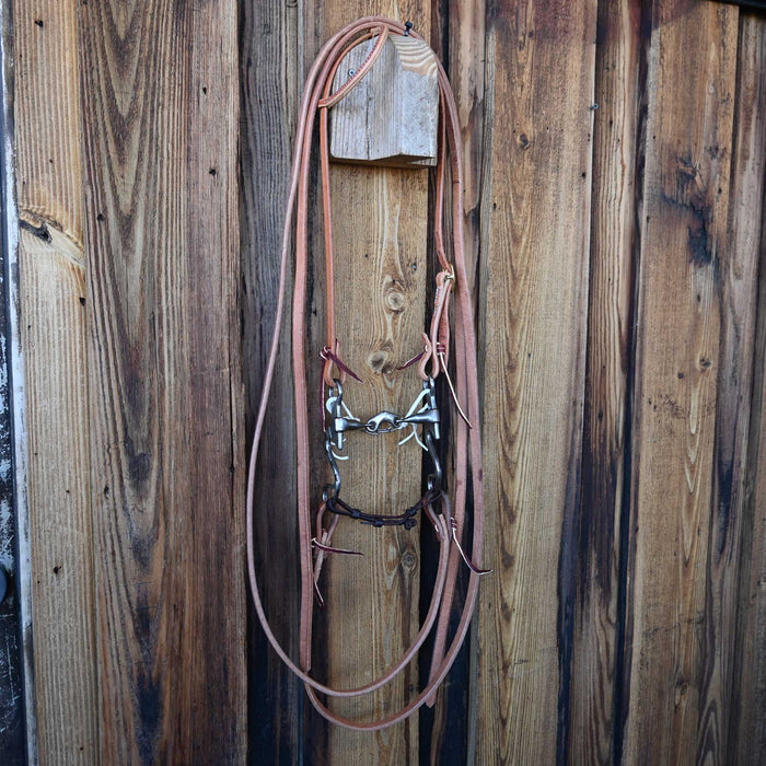 Ricky Trammell 3pc Bridle Rig w/Single Ear Headstall