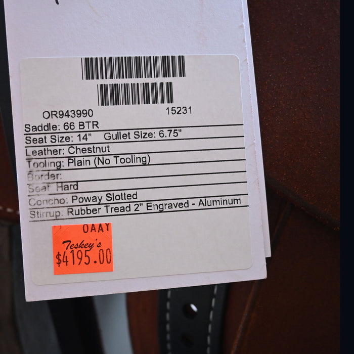 14" MARTIN STINGRAY BARREL SADDLE