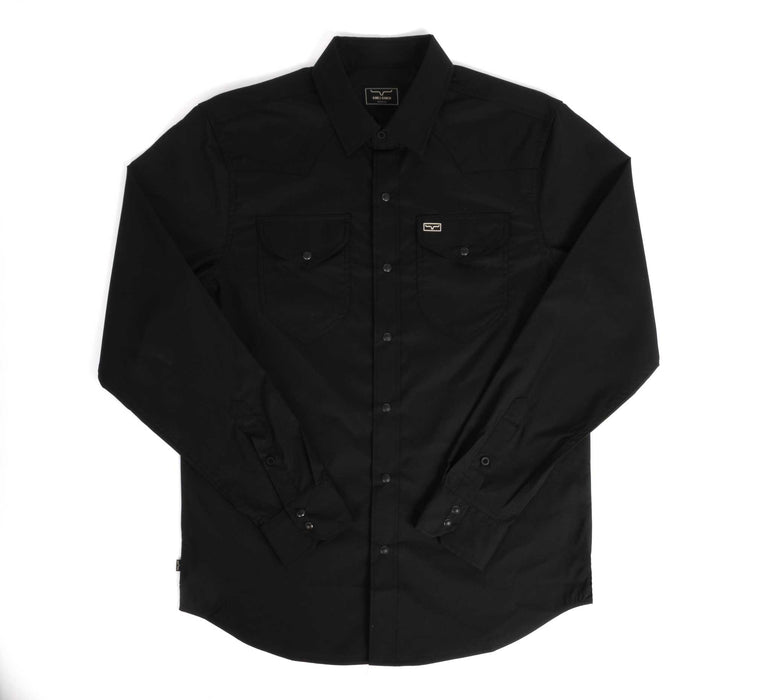 Kimes Ranch Men's Blackout Snap Shirt