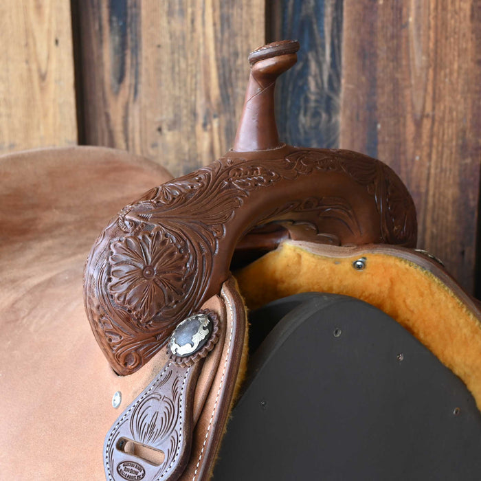 15" JEFF SMITH BEAU GALYEAN CUTTING SADDLE