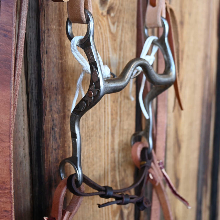 Ricky Trammell Solid Port Bridle Rig w/Split Ear Headstall