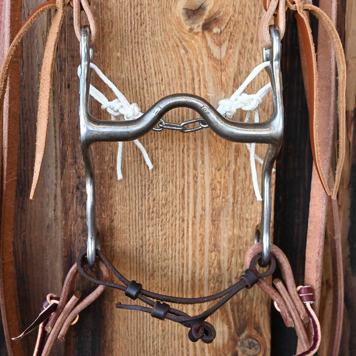 Ricky Trammell Solid Port Bridle Rig w/Split Ear Headstall