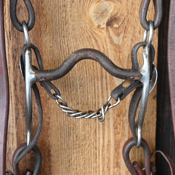 Red River Solid Port Bridle Rig w/Single Ear Headstall Tack - Rigs Red River