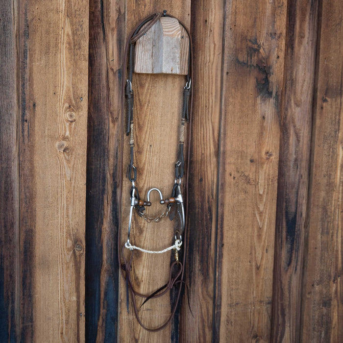 JWP Sagebrush Series Correction Bridle Rig w/Single Ear Headstall