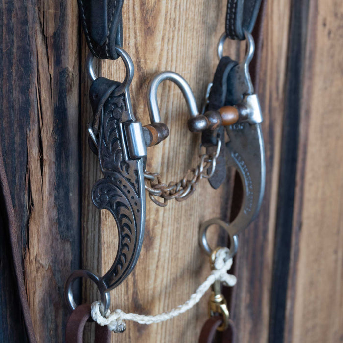 JWP Sagebrush Series Correction Bridle Rig w/Single Ear Headstall