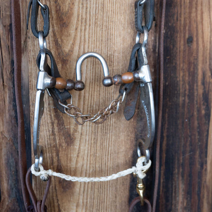 JWP Sagebrush Series Correction Bridle Rig w/Single Ear Headstall