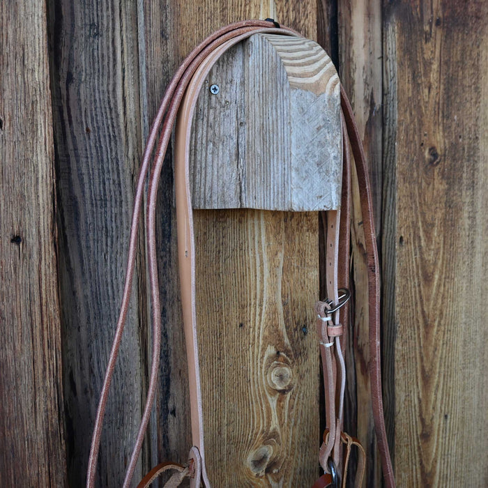 Cutrell Solid Port Bridle Rig w/Split Ear Headstall