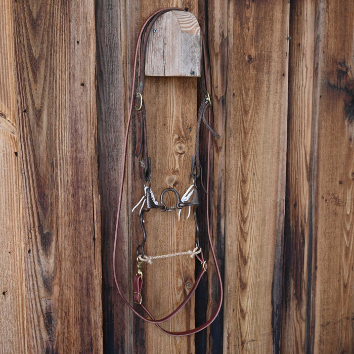 Dutton Loose Port Bridle Rig w/Split Ear Headstall Tack - Rigs Dutton