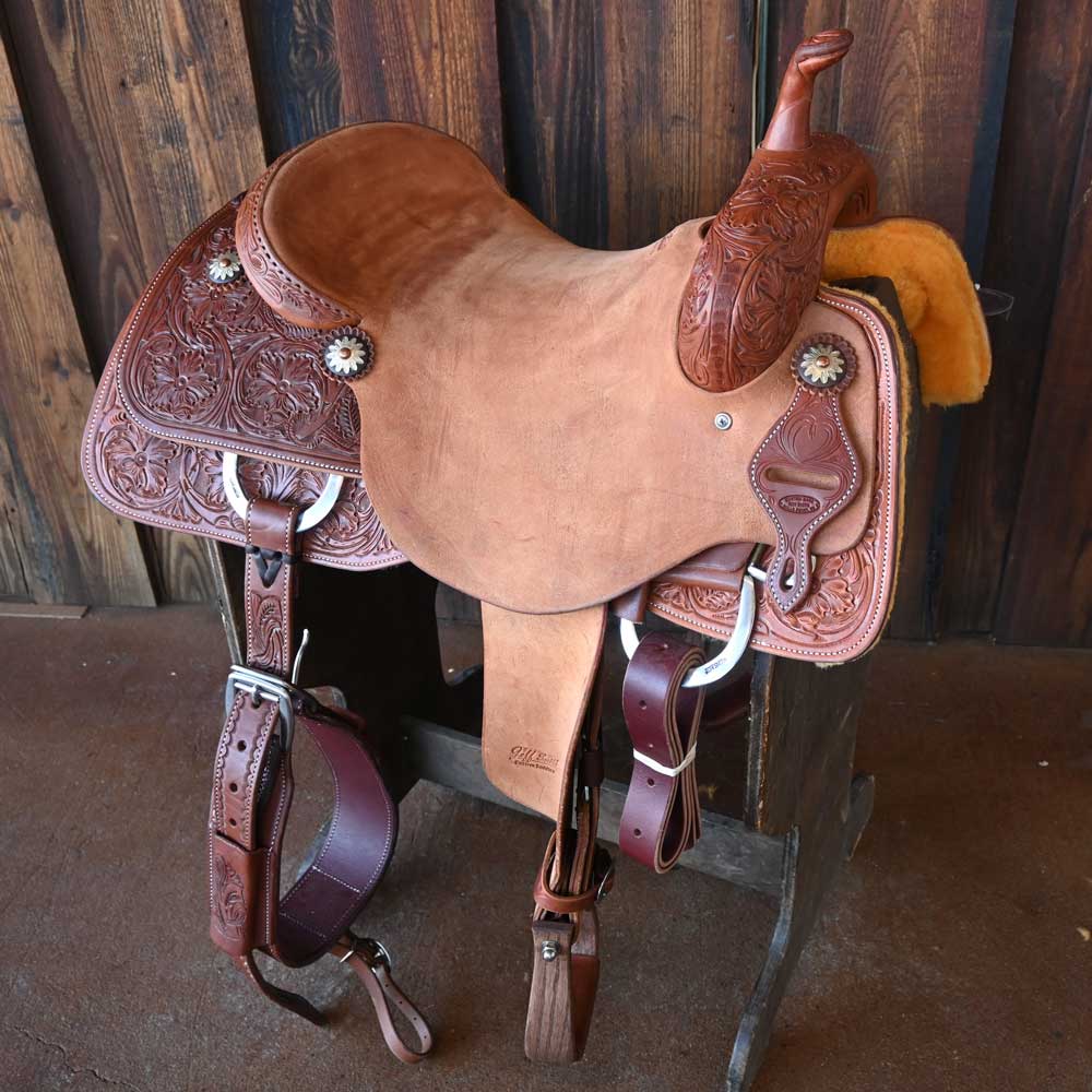 17" JEFF SMITH CUTTING SADDLE Saddles Jeff Smith   