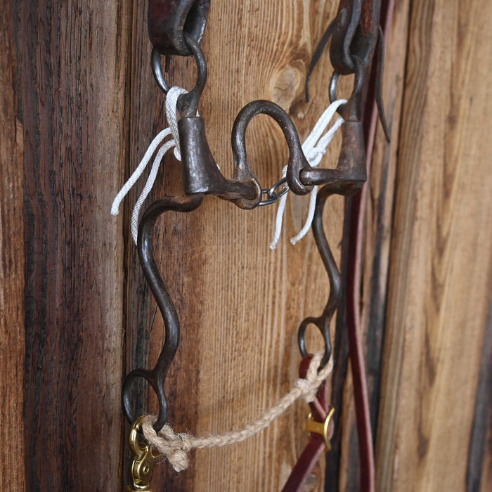 Dutton Loose Port Bridle Rig w/Split Ear Headstall Tack - Rigs Dutton