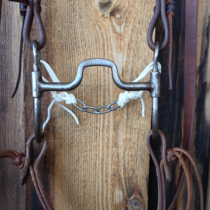 Professional's Choice Square Port Bridle Rig w/Split Ear Headstall