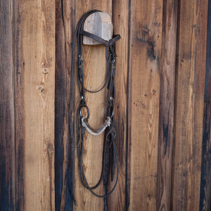 O-Ring Snaffle Bridle Rig w/Browband Headstall
