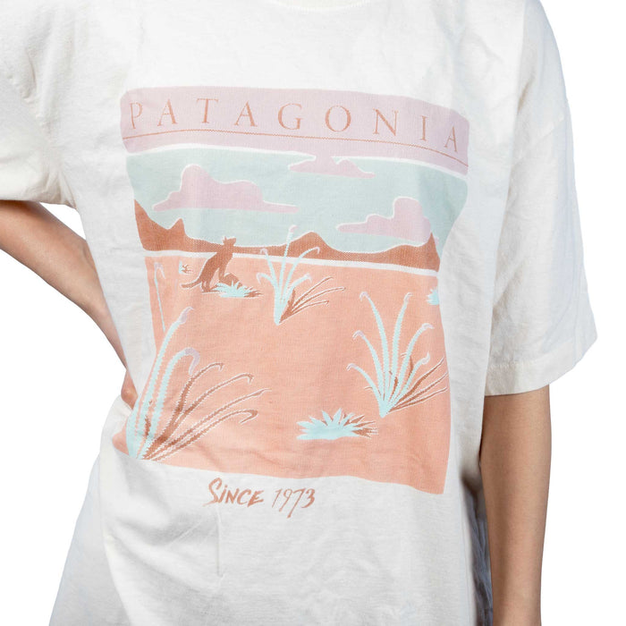 Patagonia Women's Desert Glow Oversized Tee - Undyed Natural WOMEN - Clothing - Tops - Short Sleeved Patagonia