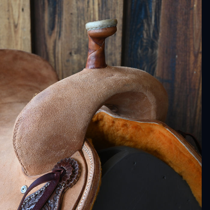 15.5" TESKEY'S PRO CUTTER RANCH CUTTER SADDLE