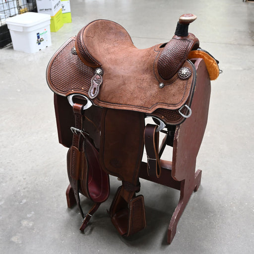 14.5" PATRICK SMITH ROPING SADDLE Saddles - New Patrick Smith