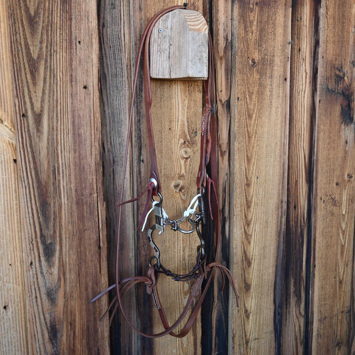 Chafin Ported Chain Bridle Rig w/Split Ear Headstall