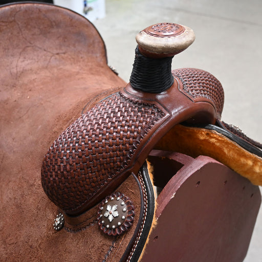 14.5" PATRICK SMITH ROPING SADDLE Saddles - New Patrick Smith