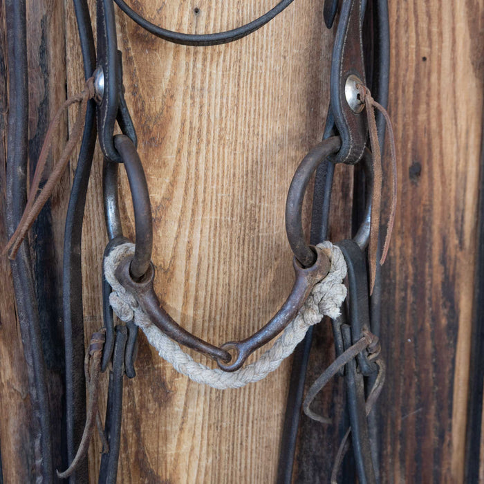 O-Ring Snaffle Bridle Rig w/Browband Headstall