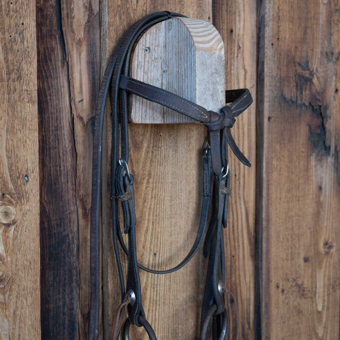 O-Ring Snaffle Bridle Rig w/Browband Headstall