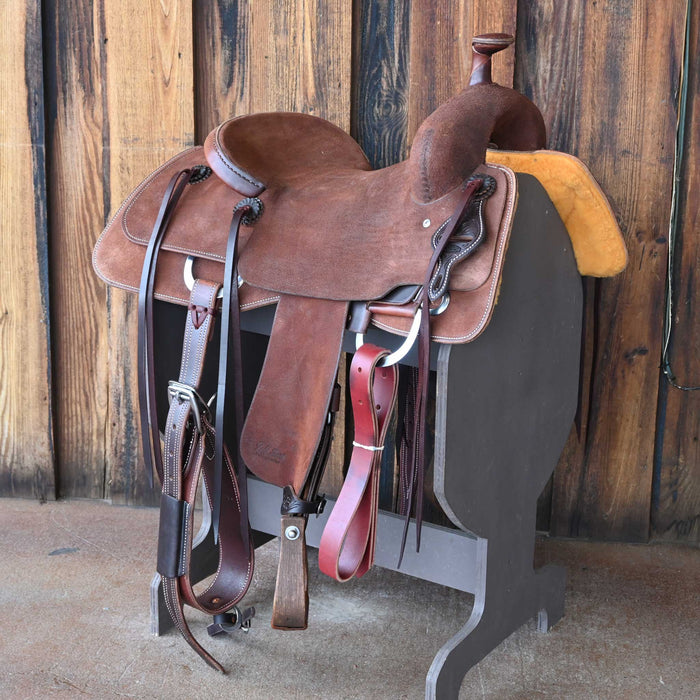 16" JEFF SMITH BUSTER WELCH RANCH CUTTING SADDLE