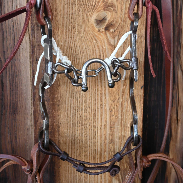 Chafin Ported Chain Bridle Rig w/Split Ear Headstall