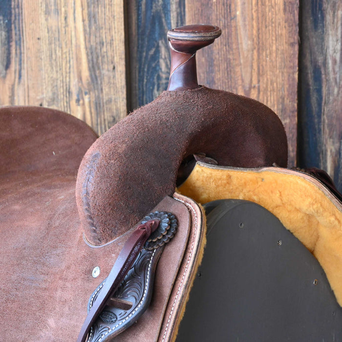 16" JEFF SMITH BUSTER WELCH RANCH CUTTING SADDLE