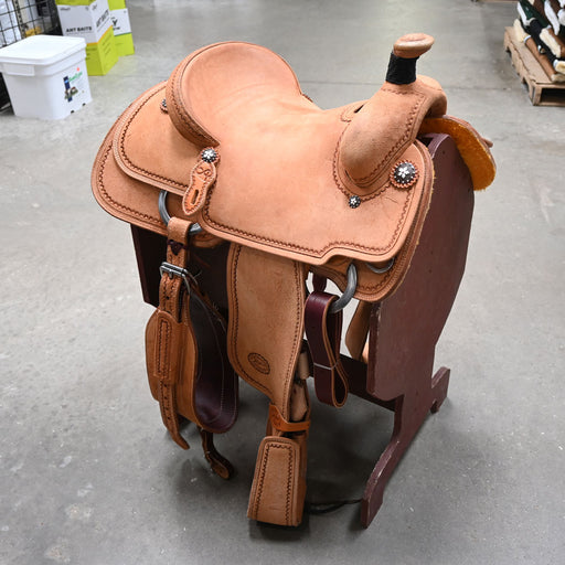 15" PATRICK SMITH ROPING SADDLE Saddles - New Patrick Smith