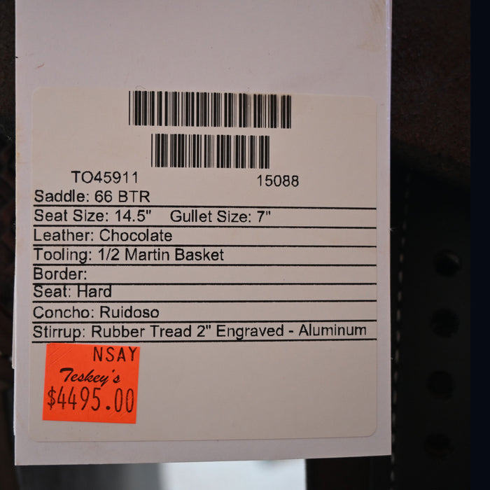 14.5" MARTIN BTR BARREL SADDLE