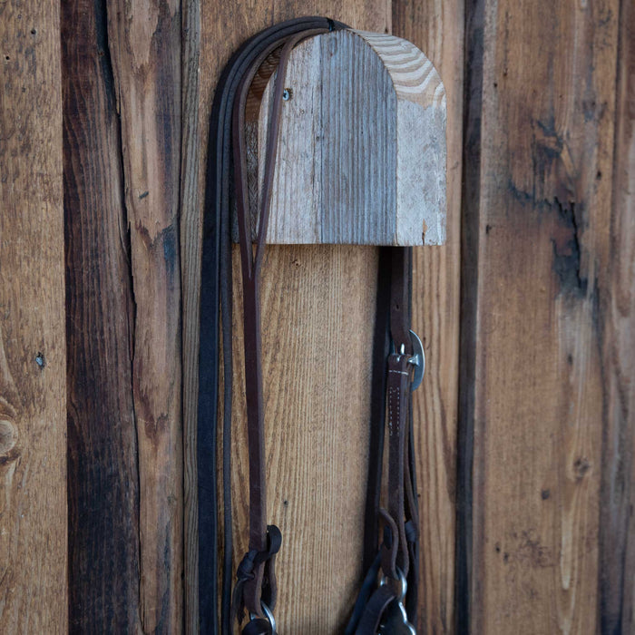 Sleister Solid Port Bridle Rig w/Split Ear Headstall Tack - Rigs Sleister