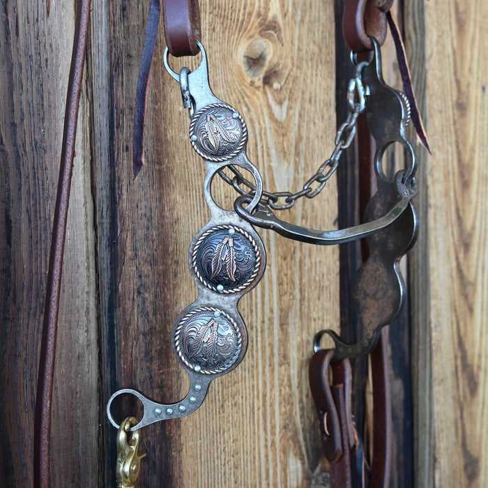 Petska Mullen Gag Bridle Rig w/Single Ear Headstall