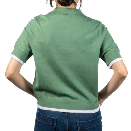 Jiya Pull Over Polo Top - Soft Spruce WOMEN - Clothing - Tops - Short Sleeved RD International
