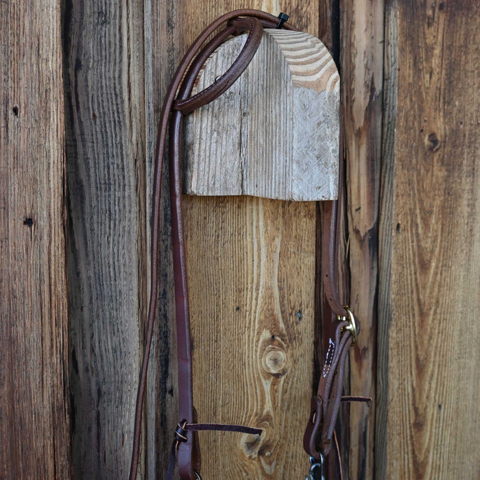 Petska Mullen Gag Bridle Rig w/Single Ear Headstall