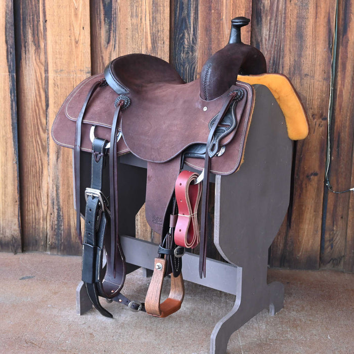 15" JEFF SMITH BUSTER WELCH RANCH CUTTING SADDLE