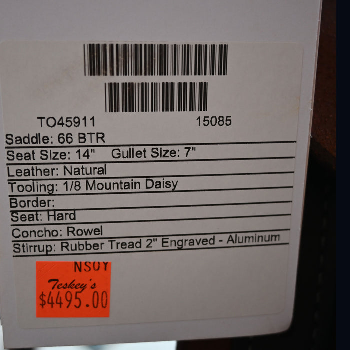 14" MARTIN BTR BARREL SADDLE