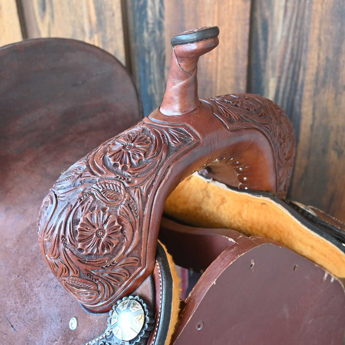 14.5" TESKEY'S BARREL SADDLE Saddles - New Teskey's Saddlery