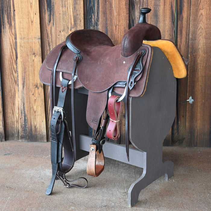 15.5" JEFF SMITH BUSTER WELCH RANCH CUTTING SADDLE