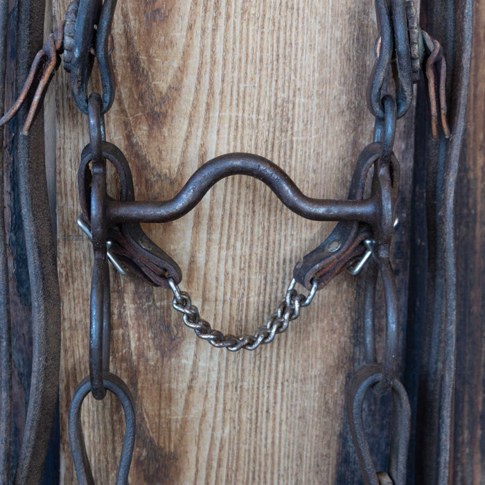 Jeff Payne Solid Port Bridle Rig w/Split Ear Headstall