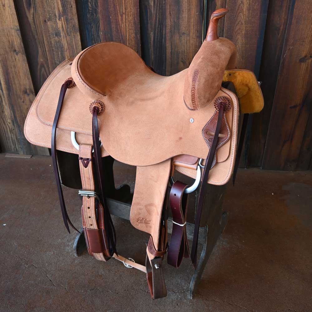 16" JEFF SMITH CUTTING SADDLE Saddles Jeff Smith   